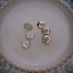 Shell Design Freshwater Pearls Drop Earrings
