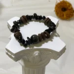 Coffee Bean & Obsidian Bracelet - Trendy Coffee Bean & Obsidian Combo