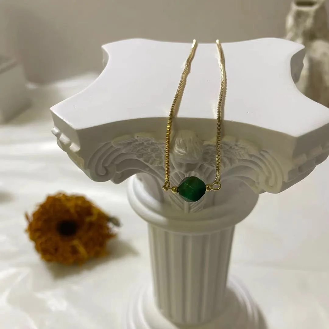 Adjustable Green Tiger’s Eye Bracelet Image Adjustable Green Tiger’s Eye Bracelet - Custom Fit