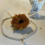 5mm Freshwater Pearl Necklace with Pearl Pendant