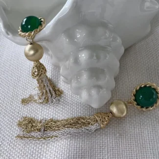 Vintage Tessels Dangle Earrings